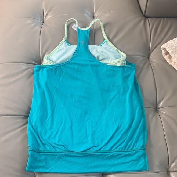 Ivivva Double Dutch Tank Girls Racerback Shelf Bra Logo - Picture 5 of 8